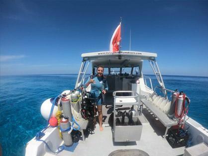 Explore Cayman on our Three Tank Dive Charter